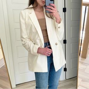 Madewell Caldwell Double Breasted Blazer
